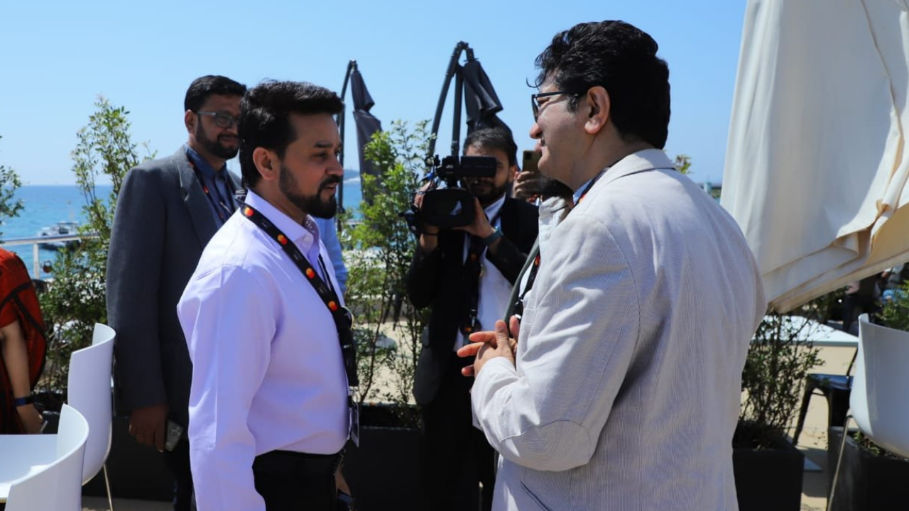 Union Minister Anurag Thakur at Cannes Film Festival
