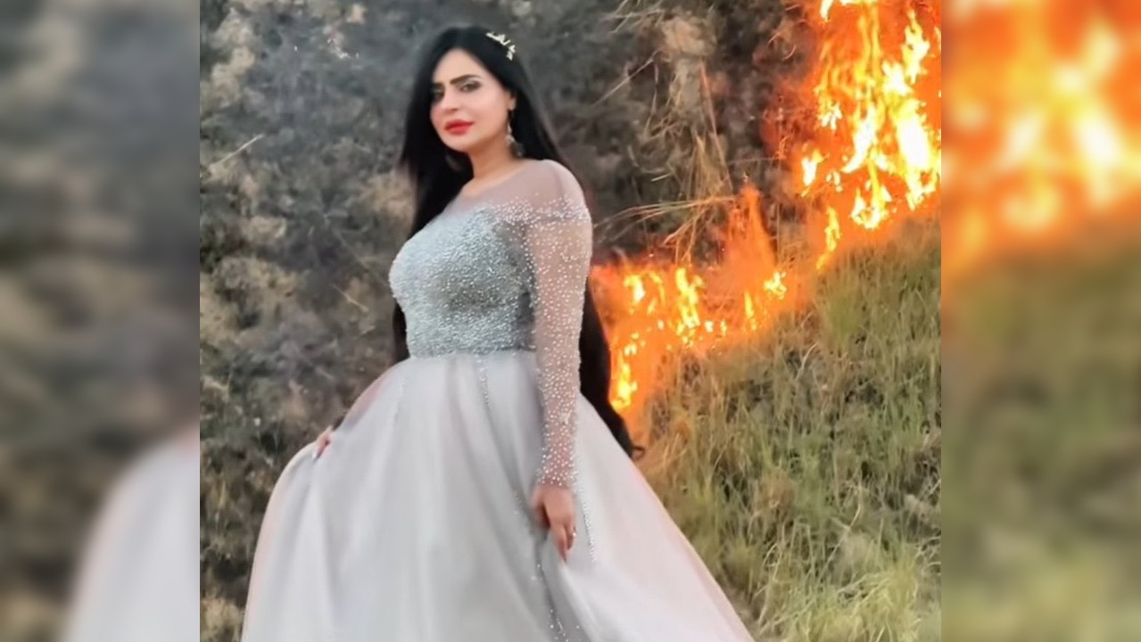 Pak TikTok star faces backlash over forest fire clip