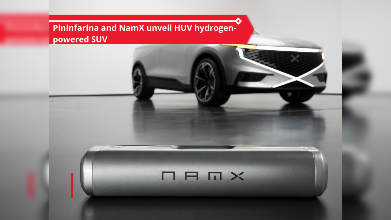 Pininfarina and NamX unveil HUV hydrogen-powered SUV