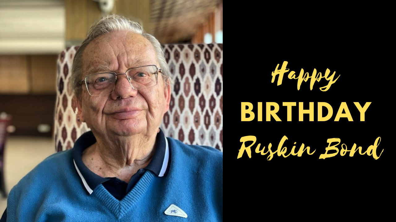 Ruskin Bond birthday