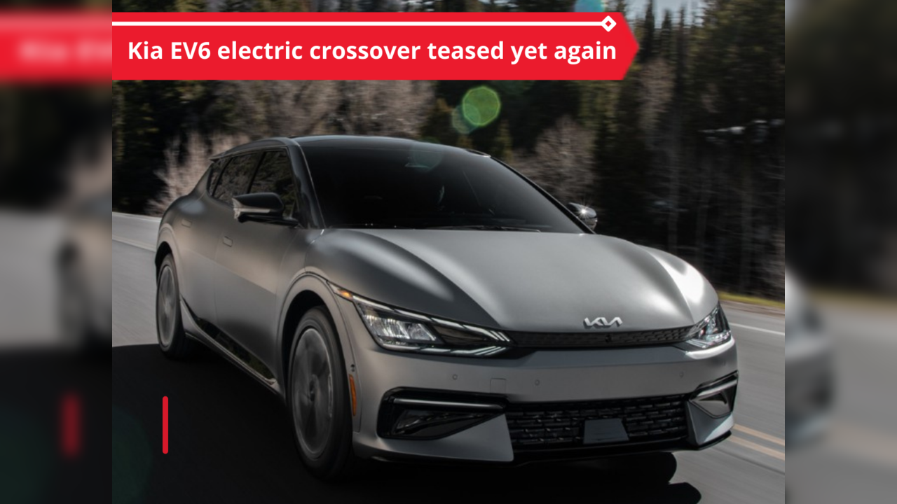 Kia EV6 Electric Crossover Teased Yet Again Ahead Of India Launch | Car ...