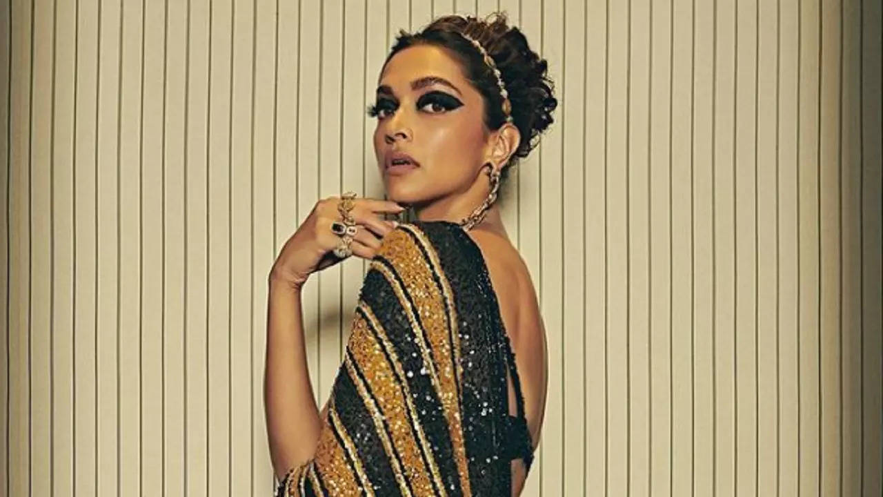 Deepika Padukone Cannes opening night bold eyeliner look