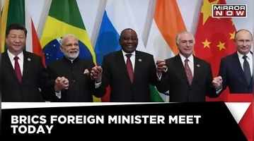 Virtual BRICS Meet Ahead Of Summit  Chinese Foreign Minister To Chair The Meet Today  English News