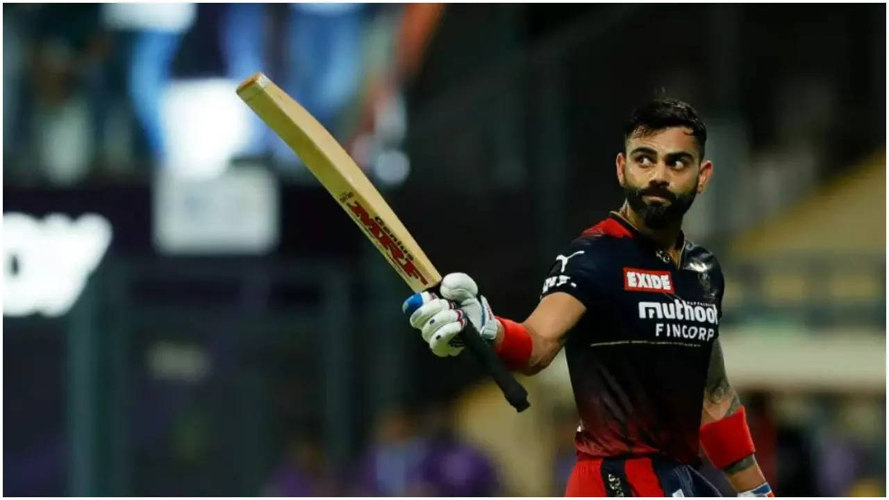 Kohli smashed a quick-fire 73 to help RCB thrash GT by 8 wickets in Bangalore's must-win clash.