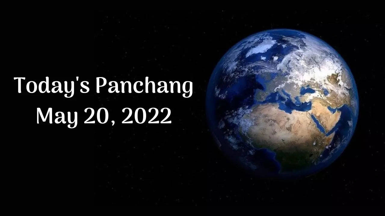 Today's Panchang May 20, 2022