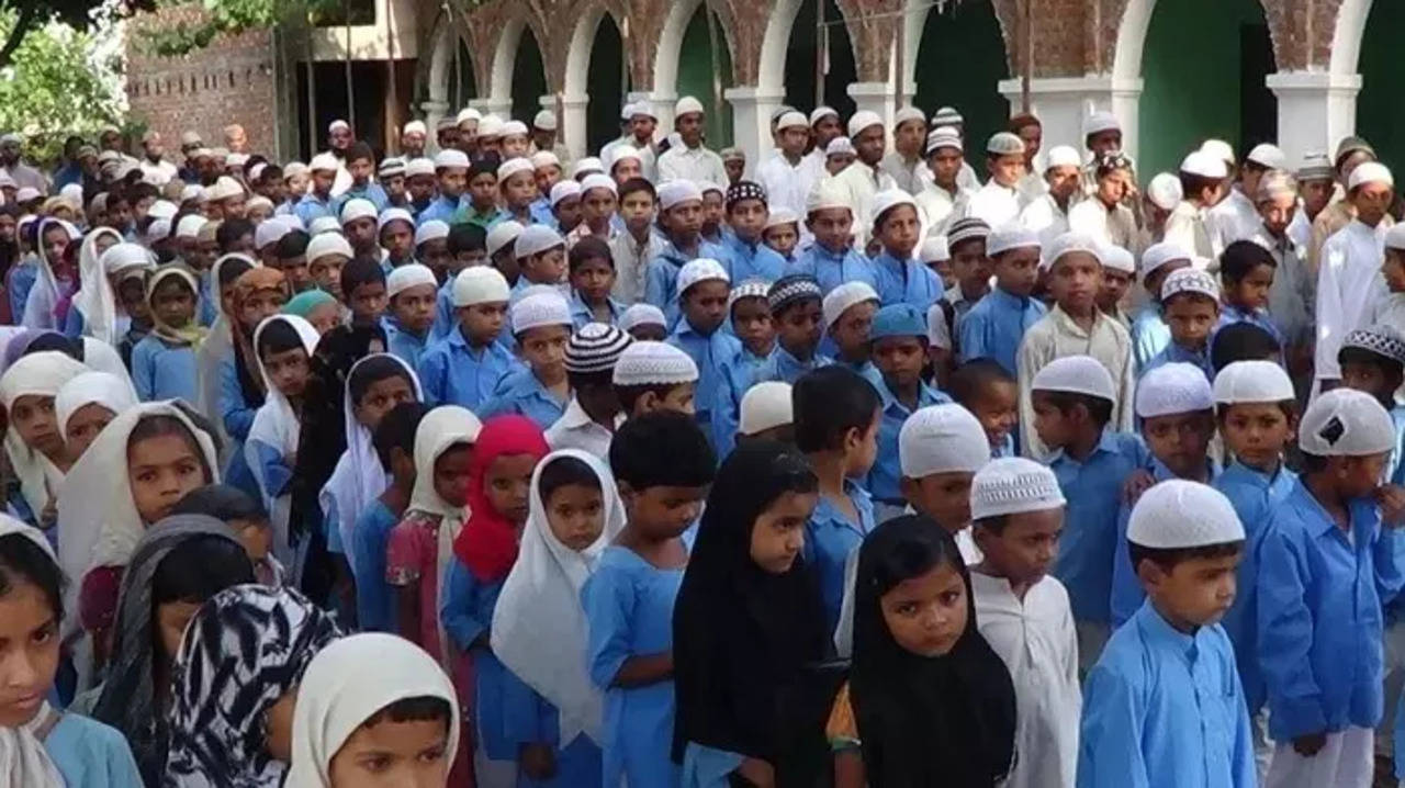 Muslim children Madrasa