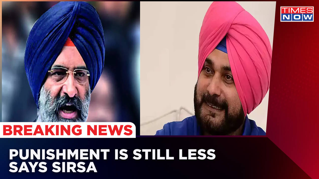 One Year Jail To Sidhu In A Murder Case Is Still Less Says, Manjinder ...