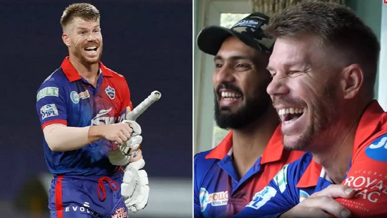 'Now he calls me Pushpa': David Warner reveals hilarious nicknames by which DC teammates call him - Watch