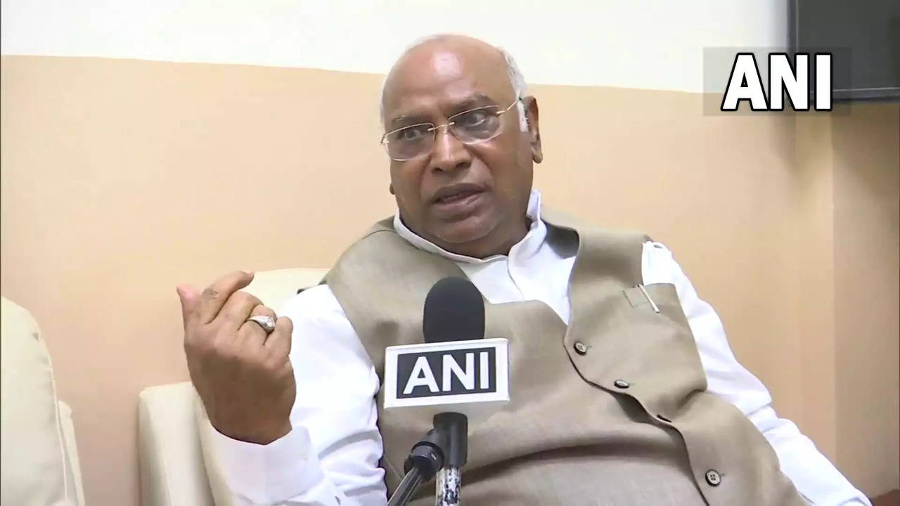 Congress leader Mallikarjun Kharge