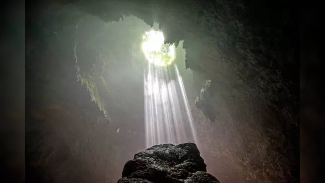 Massive sinkhole found in China