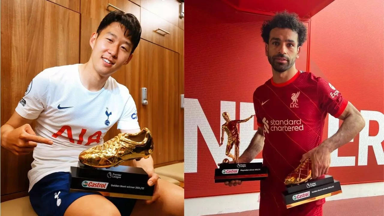 Mo Salah and Son Heung-min share the Premier League Golden Boot after scoring 23 goals each