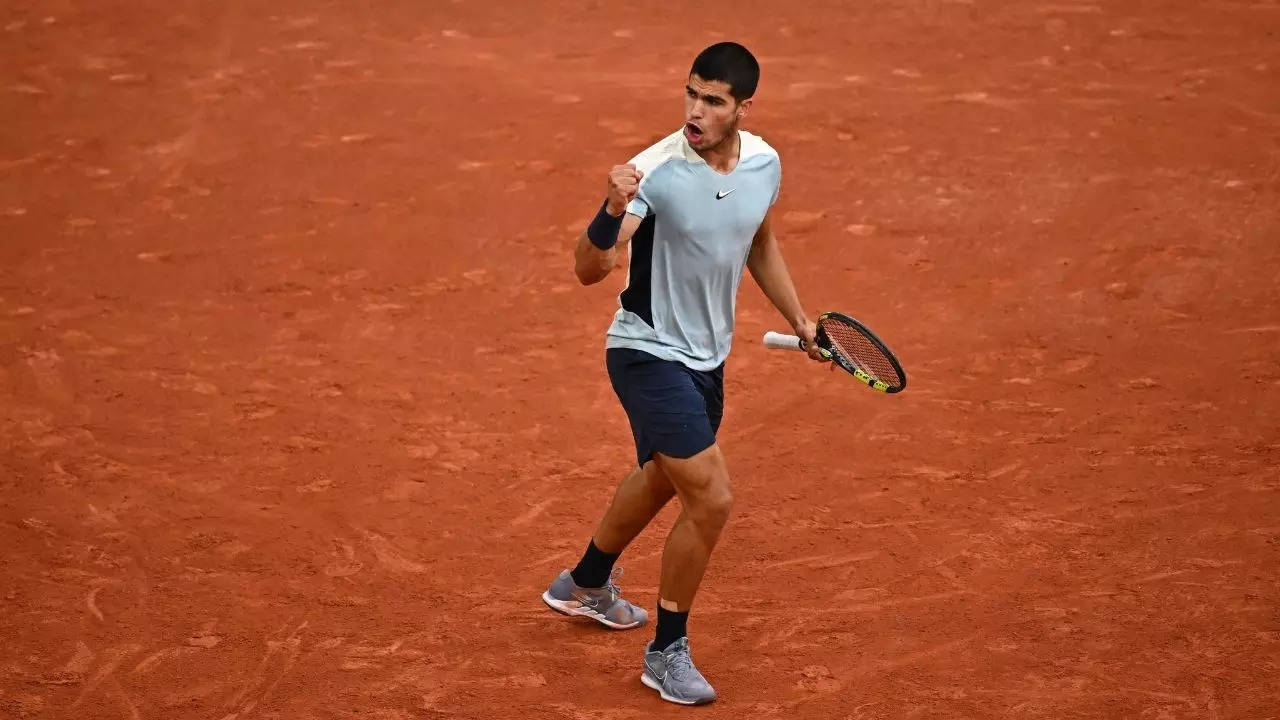 Alcaraz roland garros first round win