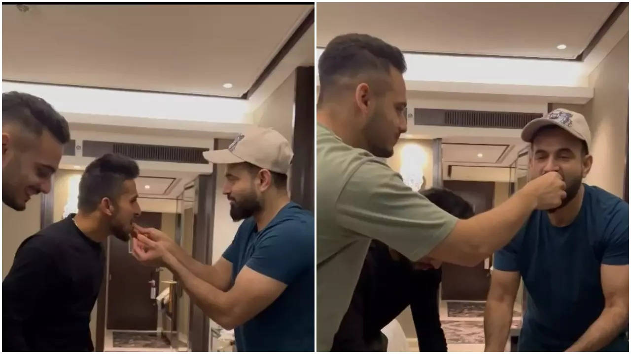 Watch: Irfan Pathan celebrates Umran Malik's maiden India call-up, posts adorable video of cake cutting