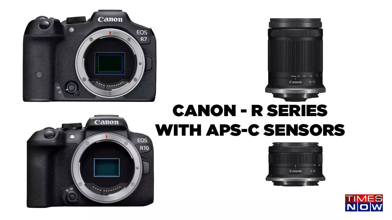 Canon unveils EOS R7 and EOS R10 with APS-C sensors together with new package RF-S lenses