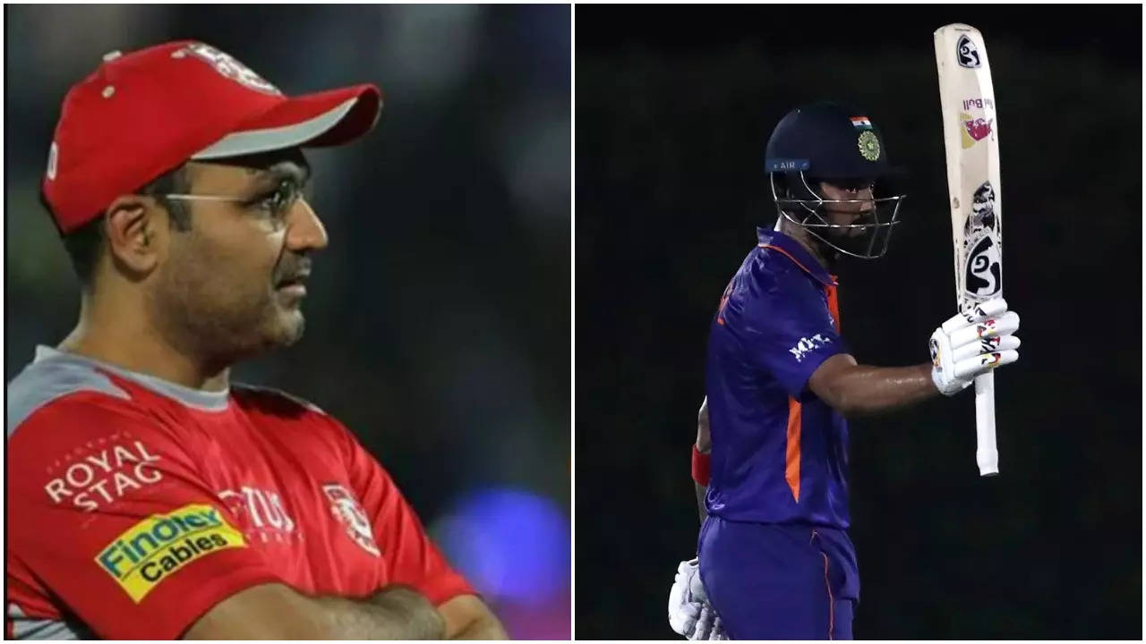 Virender Sehwag has shared a special request for KL Rahul, who will lead the Rohit Sharma-less Team India side in the five-match T20I series against South Africa