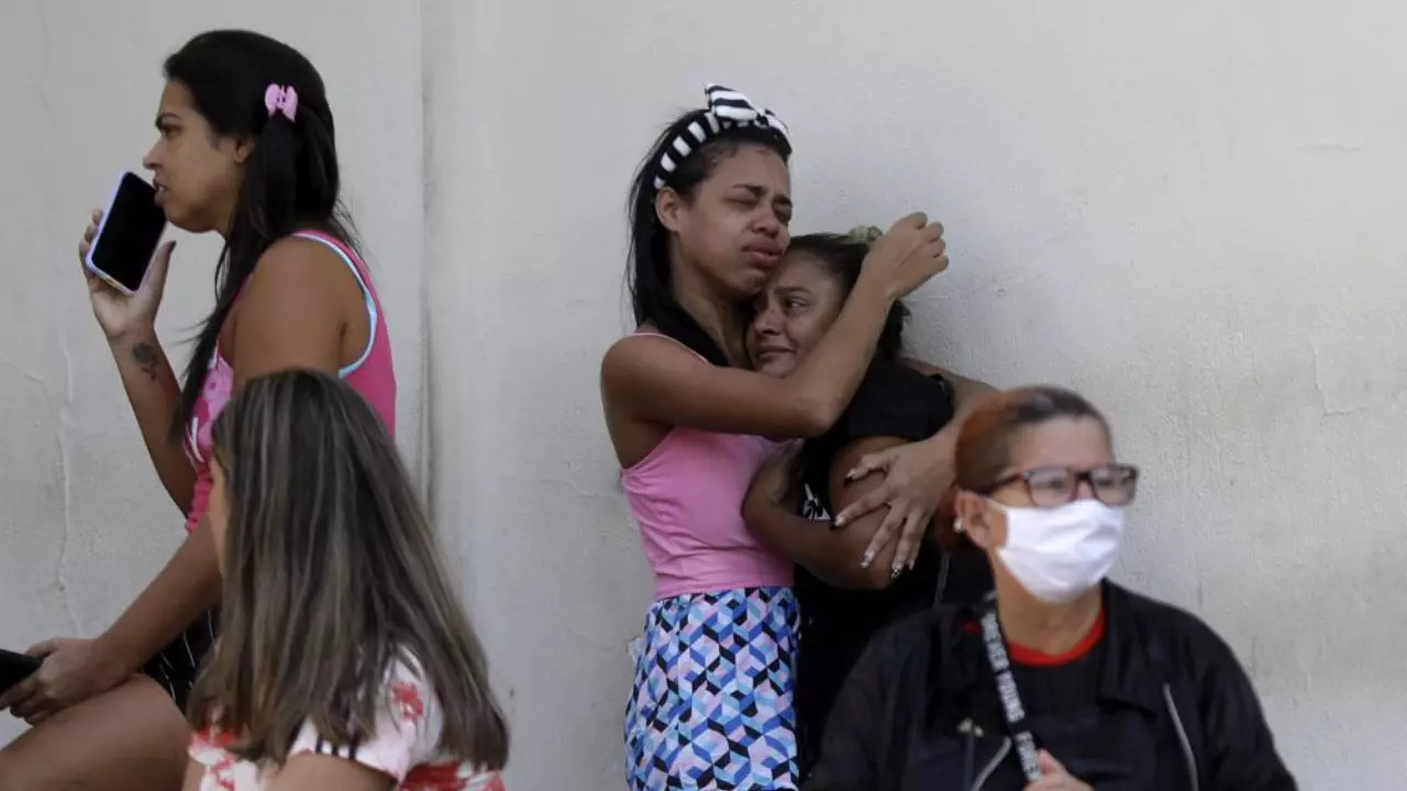 Police raid at Rio Favela