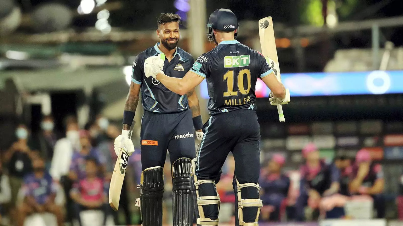 Hardik Pandya, David Miller registered a partnership of 106 runs