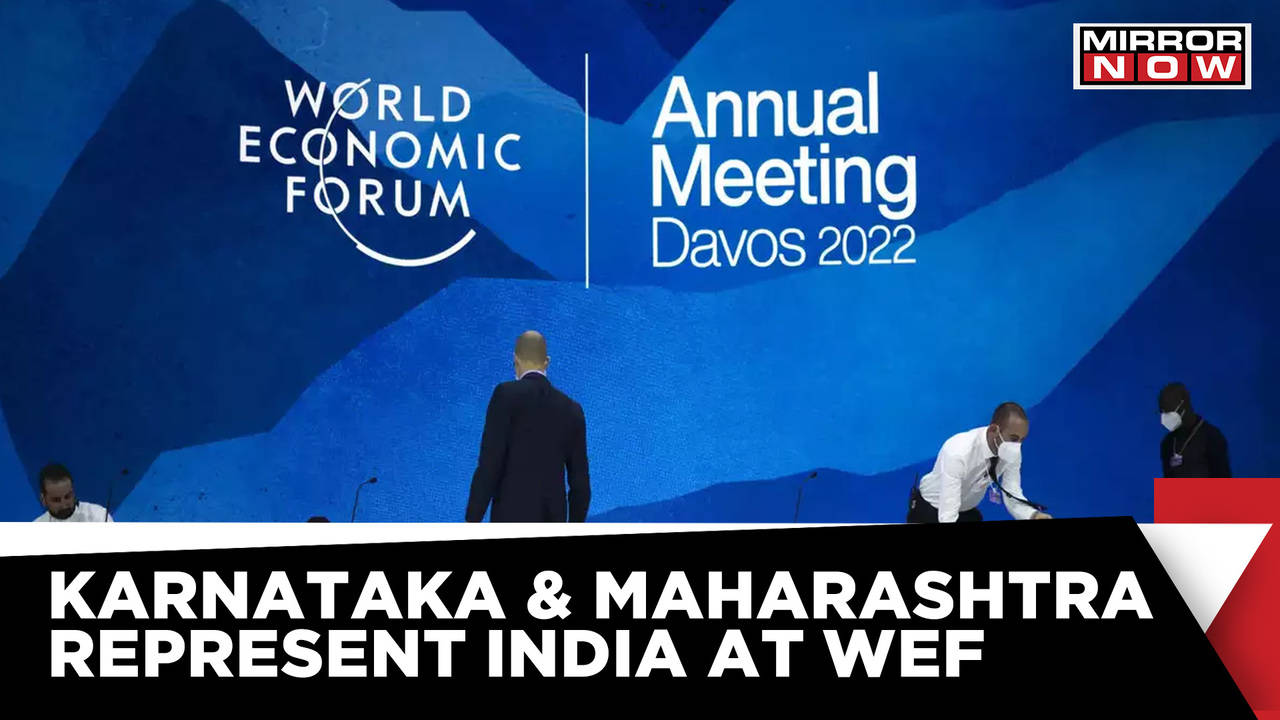 India At World Economic Forum, Davos | Karnataka & Maharashtra Industry ...