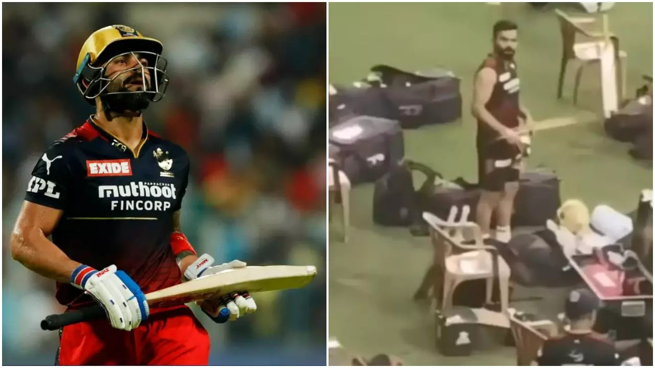 Kohli urged the cameraman for some privacy but the fan remained keen on shooting the video from the stands