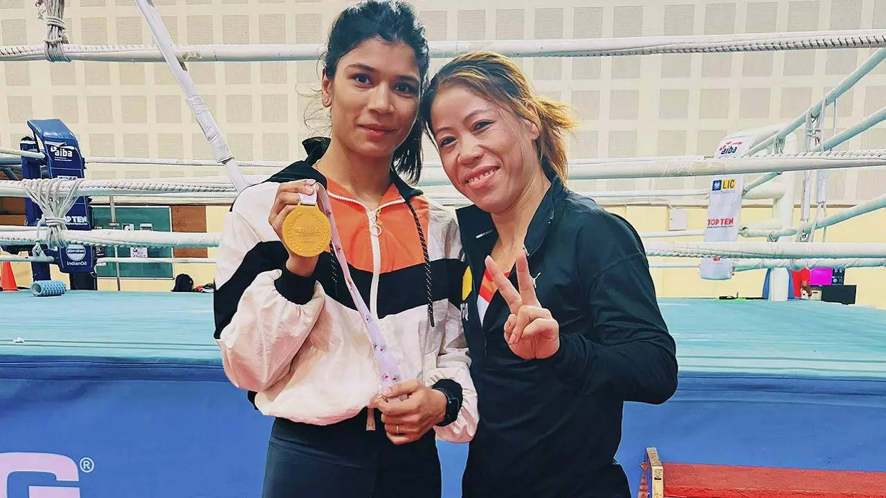 MC Mary Kom Nikhat Zareen