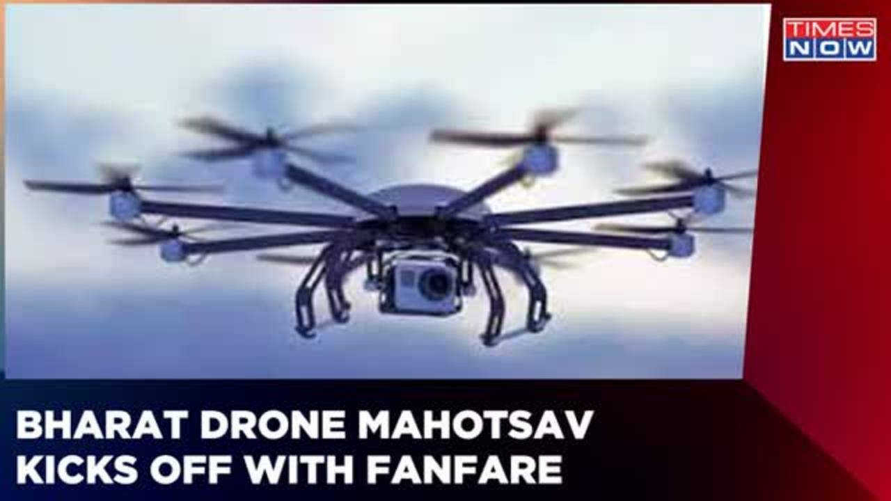 Bharat Drone Mahotsav 2022 Pm Modi Speaks On Indias Drone Power