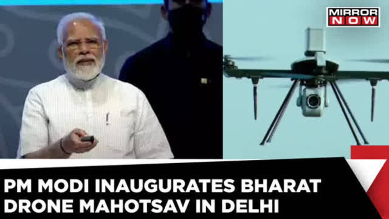 Bharat Drone Mahotsav 2022 Indias First Drone Festival In Delhi