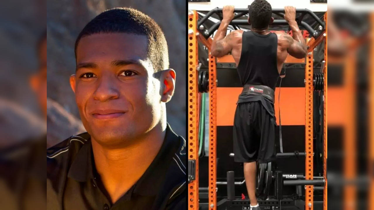Man born without right leg performs 2,721 pull ups in attempt to
