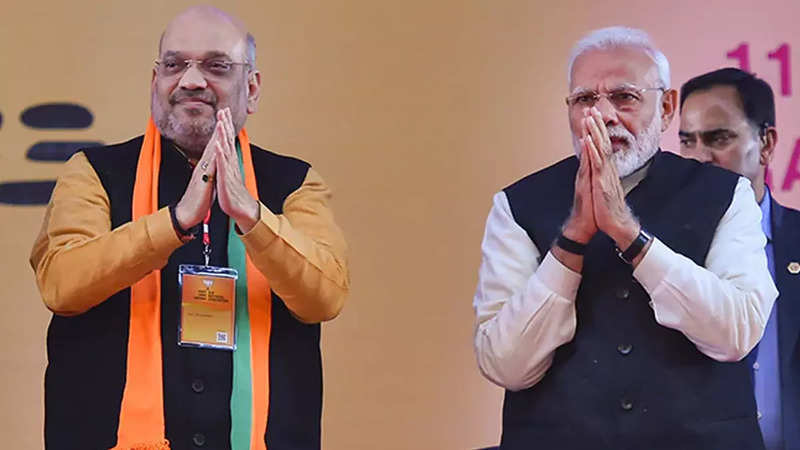 PM Modi and Amit Shah in Gujarat