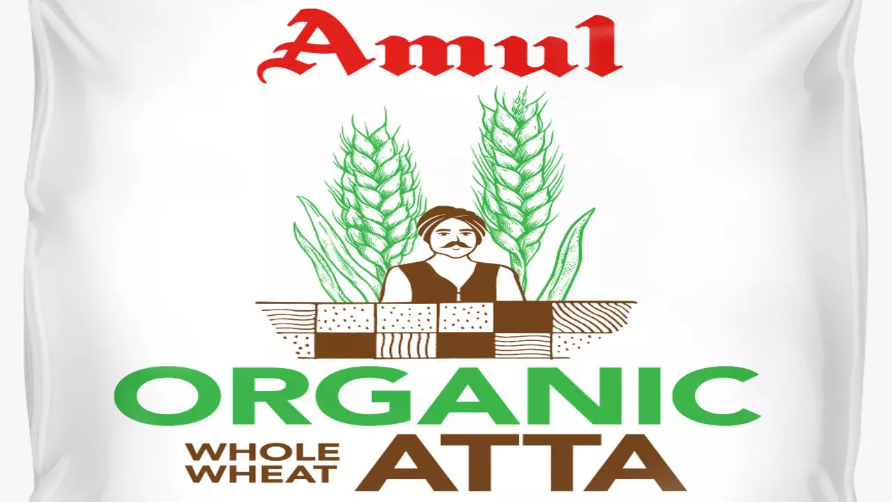 Amul Organic atta.