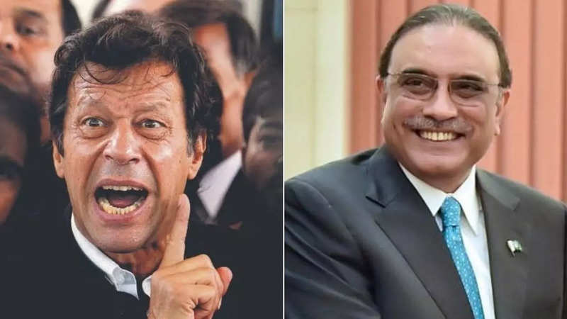 Imran Khan, Asif Ali Zardari