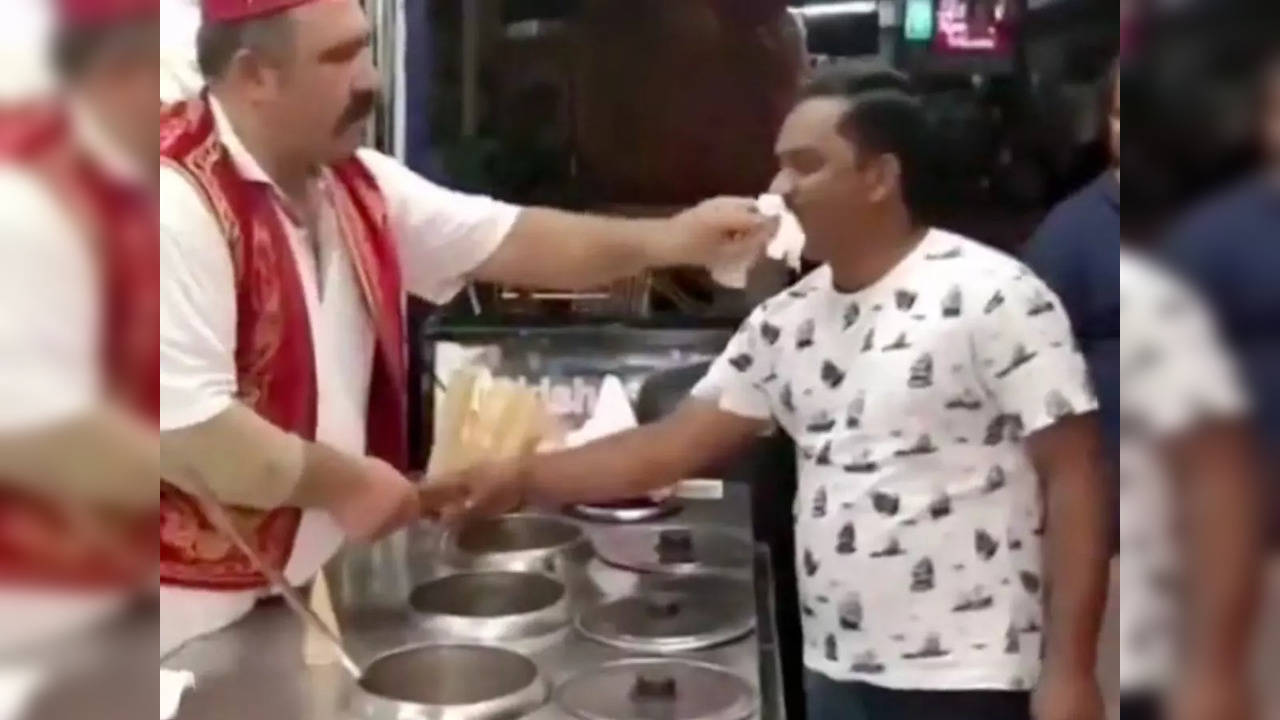 Turkish ice cream trick leads to embarrassment