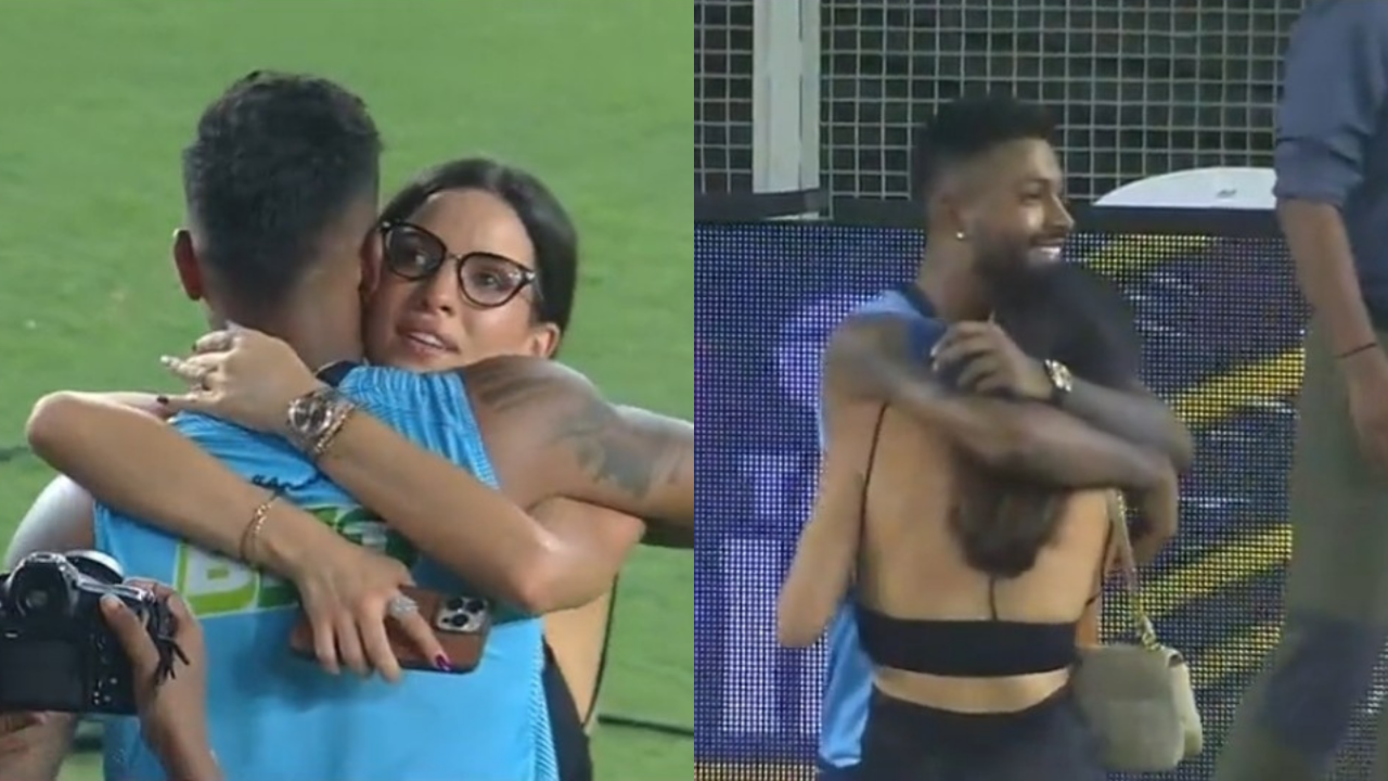 Hardik Pandya and Natasa Stankovic