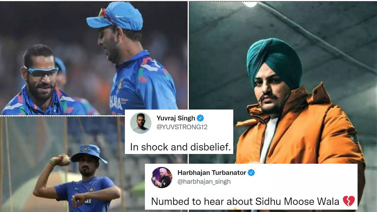 Sidhu Moosewala gone too soon: Yuvraj Singh, Shikhar Dhawan and others condole Punjabi singer's untimely death