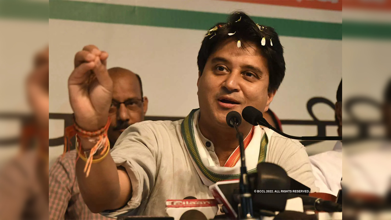 Civil Aviation Minister Jyotiraditya Scindia. (File photo)