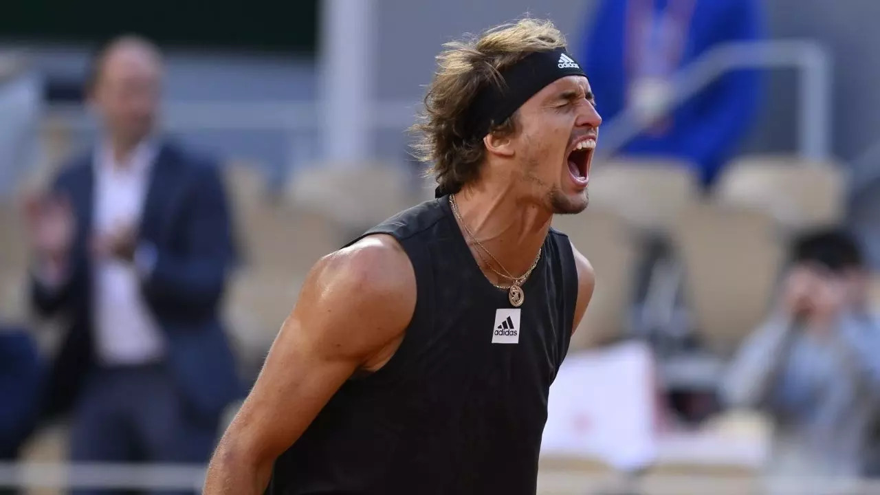 Zverev QF win Alcaraz roland garros