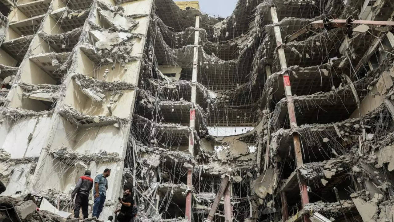 Iran Building Collapse