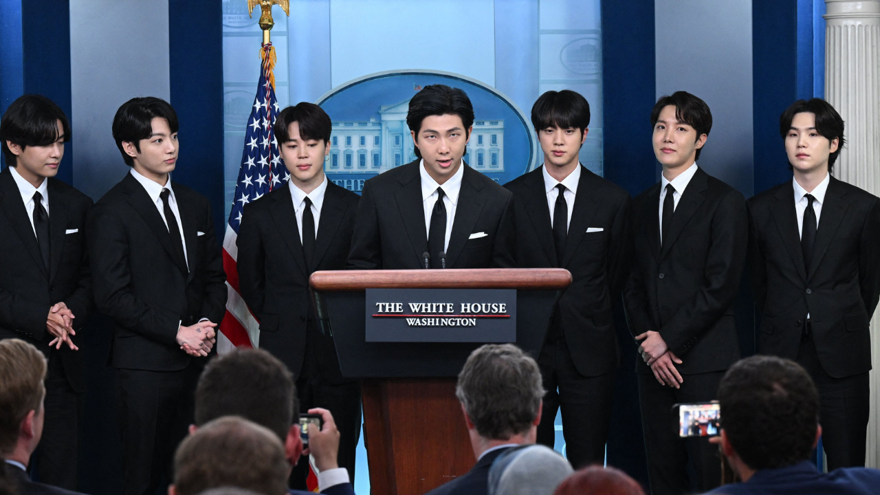 BTS meet President Joe Biden at the White House