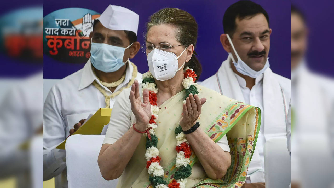 Congress President Sonia Gandhi