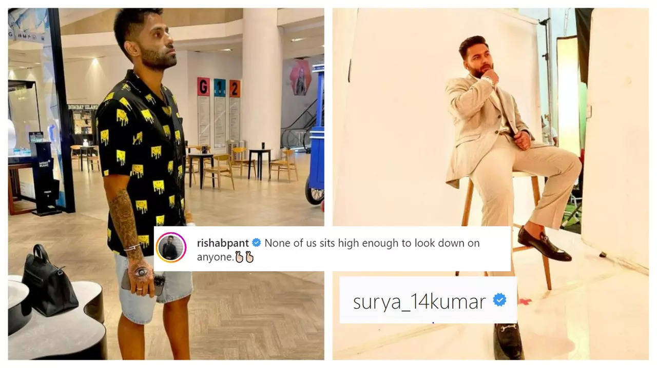 Suryakumar's cheeky remark on Instagram drives Rishabh Pant's attention after IPL 2022