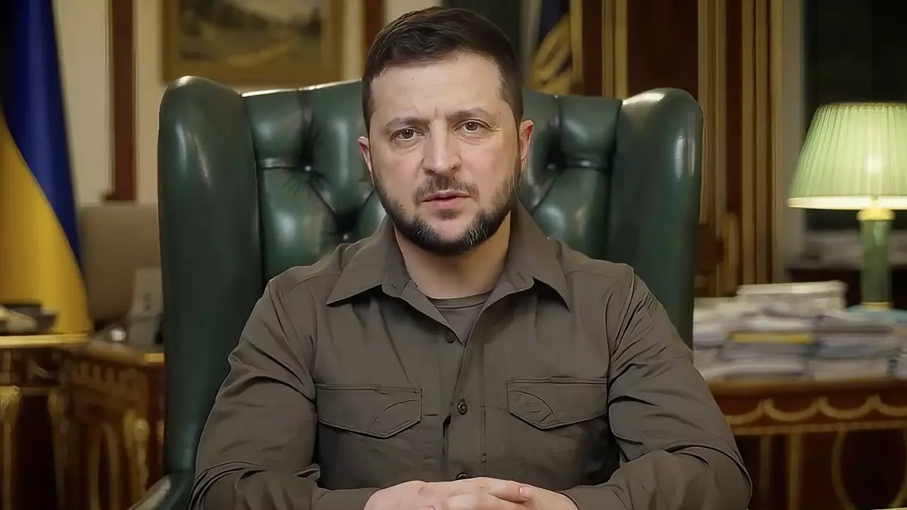 Ukrainian President Volodymyr Zelensky