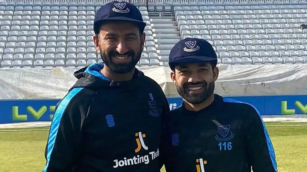 Cheteshwar Pujara greeted Mohammad Rizwan on his birthday