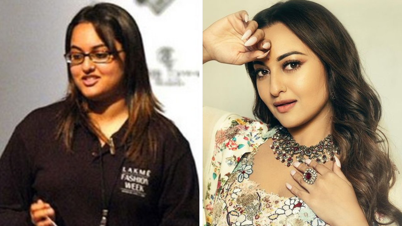 From 95kg To 65kg Sonakshi Sinhas Fat To Fit Journey Will Inspire You Entertainment News