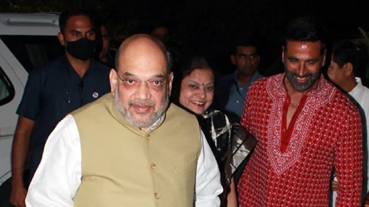 Union Home Minister Amit Shah attends special screening of the film Samrat Prithviraj