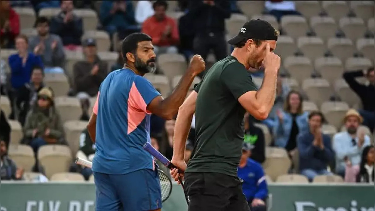 Rohan Bopanna Roland Garros