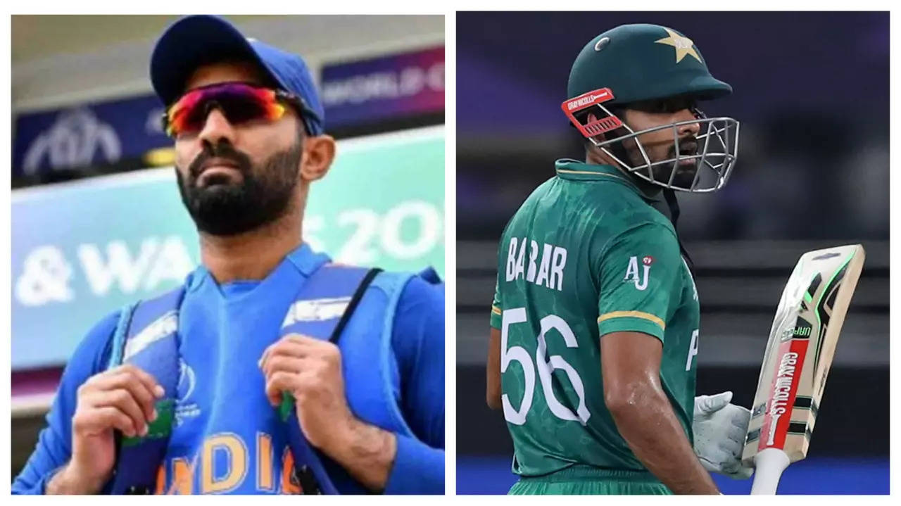 Babar Azam was asked about Dinesh Karthik's recent remarks