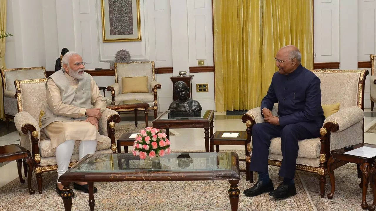 rashtrapati bhavan kovind modi