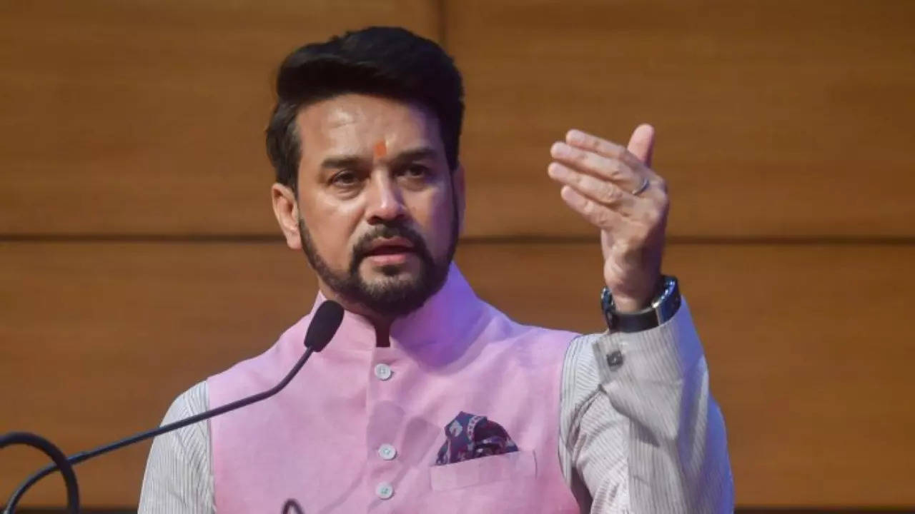 Union Sports Minister Anurag Thakur