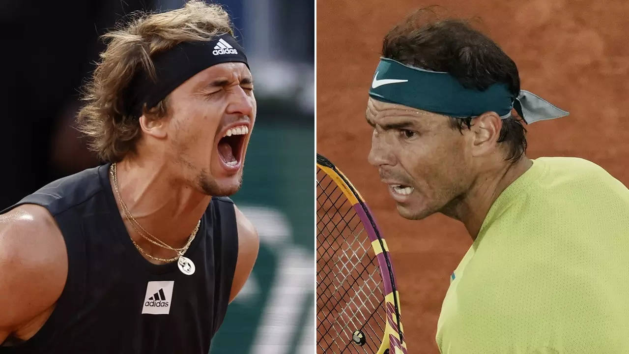 Rafael Nadal vs Alexander Zverev French Open semi-final When and where to watch online? Tennis News, Times Now