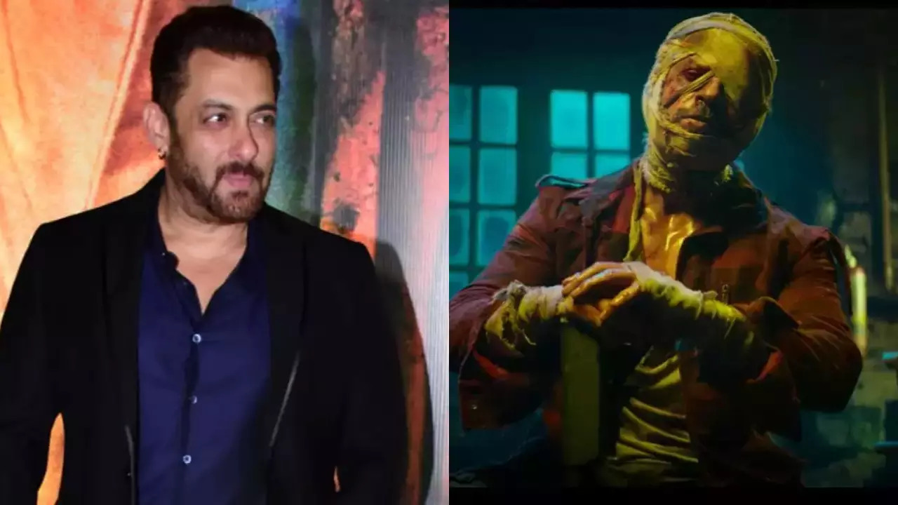 Salman Khan reacts to Jawan teaser