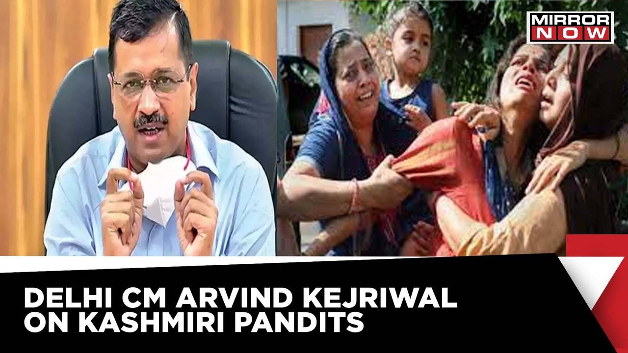 Delhi Cm Arvind Kejriwal Speaks On Targeted Killings Of Kashmiri